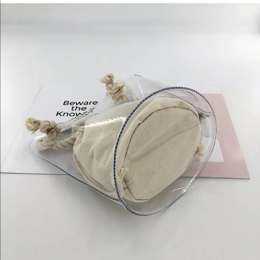 Chic Fashion Beach Clear Transparent twist knot - Picture 6 of 7